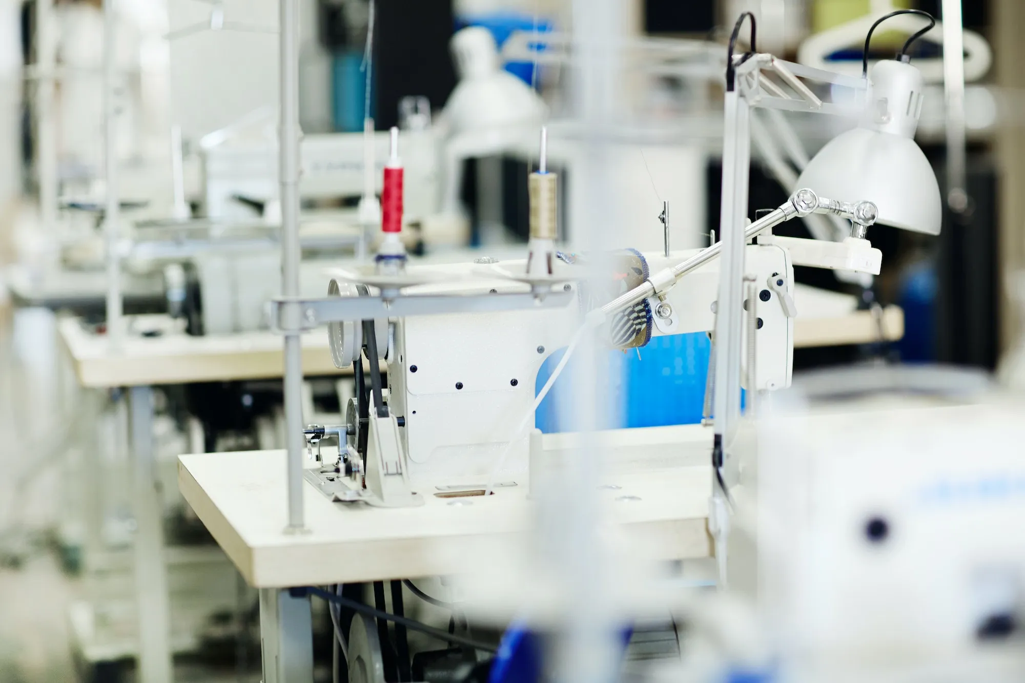 Equipment for sewing